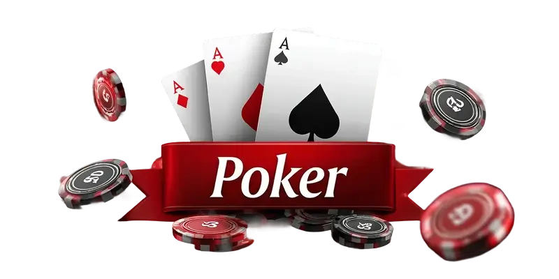 Poker cards and chips